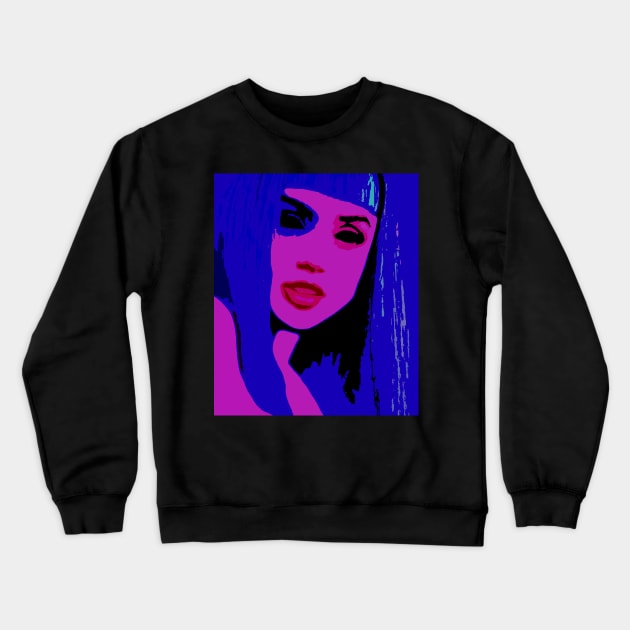 ana de armas Crewneck Sweatshirt by oryan80